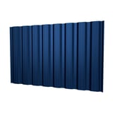 Trapezblech T18DR Enzianblau RAL 5010, 0,50 mm Stahl, 25 µm Polyesterbeschichtung, Hauptansicht