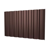 Trapezblech T18DR Wand, schokoladenbraun RAL 8017, 0,75 mm Stahl, Polyesterbeschichtung, Hauptansicht
