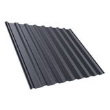 Trapezblech T20M Graphitgrau (RAL 7024) aus Stahl 0,50 mm, 25 µm Polyesterbeschichtung, Hauptansicht