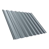Trapezblech T20M Dach Fehgrau RAL 7000, 0,50 mm Stahl, 25 µm Polyester, Hauptansicht