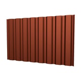 Trapezblech T20M Wand Ziegelrot 0,50 mm Mattpolyester in Hauptansicht