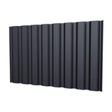Trapezblech T20M Graphitgrau, 0,50 mm Stahl, Hauptansicht, 25 µm Polyester-Beschichtung