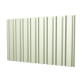 Trapezblech T20M Wand Grauweiß RAL 9002, 0,75 mm Stahl, Hauptansicht freigestellt