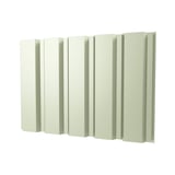 Trapezblech T35/207M Wandprofil in Grauweiß (RAL 9002), 0,75 mm Stahl, PURLAK® beschichtet, schraeg von oben