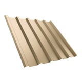 Trapezblech T35/207MD Hellelfenbein, 0,75 mm Stahl, 25 µm Polyesterbeschichtung, Hauptansicht