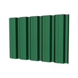 Trapezblech T35DR Wand, Moosgrün RAL 6005, 0,75 mm Stahl, Hauptansicht