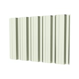 Trapezblech T35DR Wand, Grauweiß RAL 9002, 0,75 mm Stahl, Polyesterbeschichtung, Hauptansicht