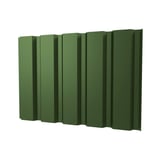 Trapezblech T35M Wand Resedagrün RAL 6011 aus 0,50 mm Stahl mit 25 µm Polyesterbeschichtung, Hauptansicht