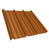 Trapezblech T45/333MD Ziegelrot, 0,50 mm Stahl, 35 µm Mattpolyester, Hauptansicht