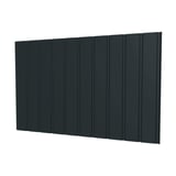 Trapezblech T7M Wand Anthrazitgrau (RAL 7016) mit 25 µm Polyesterbeschichtung, freigestellt