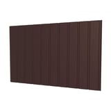 Trapezblech T7M Wand Schokoladenbraun (RAL 8017) aus 0,50 mm Stahl, 50 µm PURLAK® beschichtet