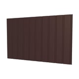 Trapezblech T7M Wand, Schokoladenbraun RAL 8017, 0,50 mm Stahl, Hauptansicht