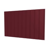Trapezblech T7M Weinrot RAL 3005, 0,50 mm Stahl, 25 µm Polyester, Hauptansicht