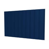 Trapezblech T7M Wand Enzianblau RAL 5010, 0,50 mm Stahl, Polyester 25 µm Beschichtung, Hauptansicht
