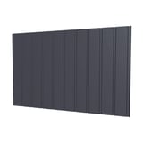Trapezblech T7M Wand Graphitgrau RAL 7024, 0,50 mm Stahl, 25 µm Polyesterbeschichtung, Hauptansicht