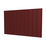 Trapezblech T7M Wand Rotbraun RAL 8012, 0,63 mm Stahl, 25 µm Polyesterbeschichtung, Hauptansicht