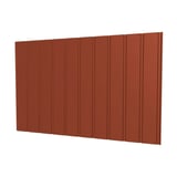 Trapezblech T7M Wand Kupferbraun RAL 8004, 0,63 mm Stahl, Hauptansicht
