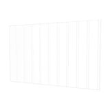 Trapezblech T7M Wand, Reinweiß RAL 9010, 0,75 mm Stahl, Polyesterbeschichtung, Hauptansicht