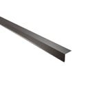 Traufenblech aus schokoladenbraunem Stahl, 0,75 mm, in Hauptansicht