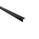 Traufenblech Stahl 0,50 mm dunkelgrau, Mattpolyester, Hauptansicht