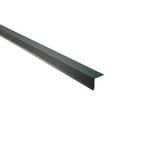Traufenblech 5x5 cm Moosgrün (RAL 6005) aus 0,50 mm Stahl mit 95 Grad Winkel