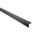 Traufenblech Anthrazitgrau RAL 7016, 0,50 mm Stahl, 95 Grad Winkel, Hauptansicht