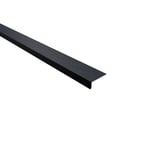 Traufenblech anthrazitgrau, 0,50 mm Stahl mit 80 µm Shimoco Beschichtung, Hauptansicht