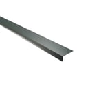 Traufenblech Aluminium Moosgrün (RAL 6005), 0,70 mm, 100° Winkel, Hauptansicht