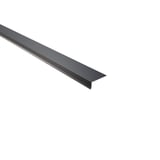 Traufenblech Anthrazitgrau 0,50 mm Puramid Beschichtung, Hauptansicht schraeg von oben