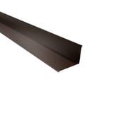 Wandanschluss Stahl 0,50 mm Sepiabraun RAL 8014, Hauptansicht