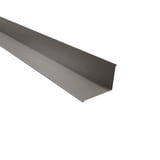 Wandanschluss Graualuminium RAL 9007, 0,50 mm Stahl, Detailansicht