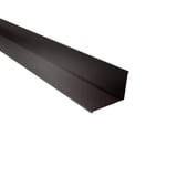 Wandanschluss Schokoladenbraun RAL 8017 aus Stahl 0,75 mm, Hauptansicht