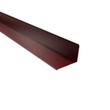 Wandanschluss Weinrot RAL 3005 aus Stahl 0,50 mm mit 25 µm Polyesterbeschichtung, Hauptansicht