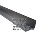 Wandanschluss Stahl Anthrazitgrau, 0,50 mm, mit eingeblendeten Produktdetails und Eigenschaften