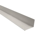 Wandanschluss Reinweiß RAL 9010, 22 x 15 cm, 95° Winkel, Stahl 0,50 mm, Polyester 25 µm
