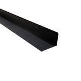Wandanschluss aus dunkelgrauem Stahl, 0,50 mm, 95° Winkel, Hauptansicht