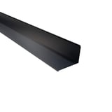 Wandanschluss Anthrazitgrau 95 Grad Winkel, 0,75 mm Stahl, 60 µm Puramid Beschichtung