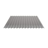 Wellblech 18/1064 Graualuminium mit Anti-Tropf-Vlies auf der Unterseite, Hauptansicht