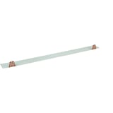 Zahnblech gelocht, kupferbraun, 0,75 mm Stahl, Weckman, freigestellt