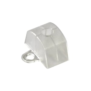 Abstandhalter Profil 130/30-8 Welle, klarer Kunststoff, Hauptansicht