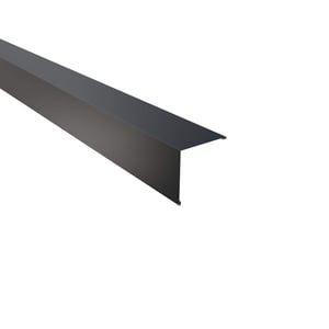 Außenecke Stahl Anthrazitgrau RAL 7016, 0,75 mm, 25 µm Polyester, Hauptansicht