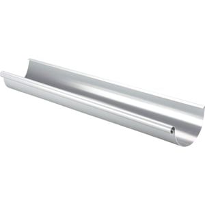 Dachrinne aus Titanzink, halbrunde Form, Hauptansicht