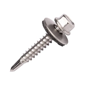 Edelstahlschrauben | Für DUO Profil & PVC Wellrolle | 5,5 x 32 mm