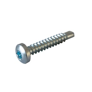 Edelstahlschraube blank, selbstbohrend, mit Torx-Antrieb und Linsenkopf, VLF