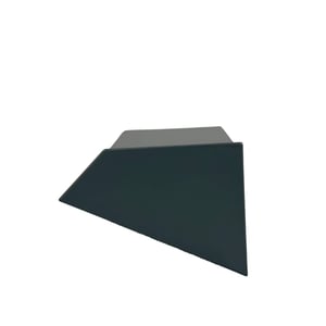Endkappe ISOS Aluminium 1,20 mm Anthrazitgrau RAL 7016, schraeg von oben