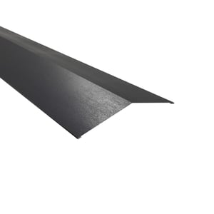 Firstblech flach dunkelgrau, 0,50 mm Stahl, 35 µm Mattpolyester, Hauptansicht