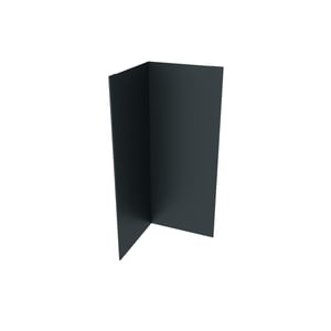 Innenecke Anthrazitgrau RAL 7016 aus 0,50 mm Stahl mit 35 µm Mattpolyester-Beschichtung