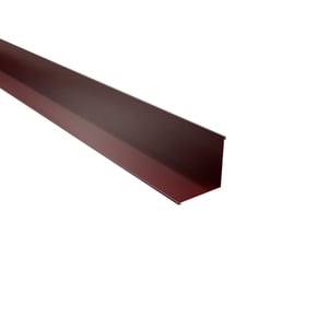 Innenecke aus weinrotem Stahl, 0,50 mm, 25 µm Polyesterbeschichtung, Hauptansicht