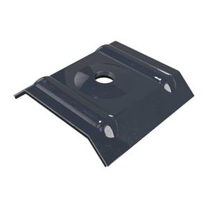 Kalotte Profil 20/1100 aus Aluminium Anthrazitgrau RAL 7016, Hauptansicht schraeg von oben