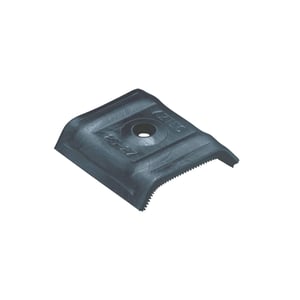Kalotte Profil 45/1000 aus graphitgrauem Aluminium (RAL 7024) von Weckman, Hauptansicht